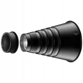 WESTCOTT Snoot + Grid / Studiový snoot s mřížkou / 1 ks (810008712177)