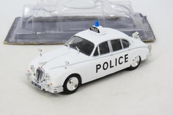 Jaguar MK II Policie Car DeAgostini Kultovní auta 1:43 F01 NEW05