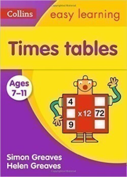 Times Tables Ages 7-11 - Collins Easy Learning
