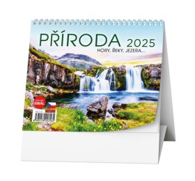 Příroda 2025 stolní kalendář