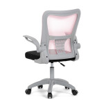 Dětská židle, výškově nastavitelná, růžová síťovina, KA-K2008 PINK