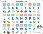 Puzzle MAXI - Memo abeceda malá, velká, obrázky/52 dílků - Kohoutová plyš