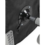 Kancelářská židle, zelená síťovina, šedý plast, kolečka na tvrdé podlahy