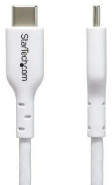 StarTech bílá / Nabíjecí kabel USB-C / 60 W Power Delivery / 3 m (USB2CC3MWHE)