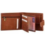 Kožená pánská peněženka Diviley Notwir, světle hnědá