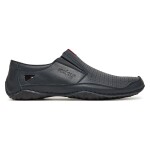 Polobotky Rieker 06367-14 Přírodní kůže (useň) - Lícová