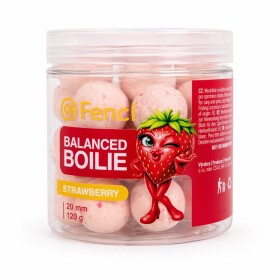 Fencl Balanced Boilie Strawberry 120g,Fencl Balanced Boilie Strawberry 120g