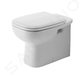 DURAVIT - D-Code Stojící WC, zadní odpad, s HygieneGlaze, bílá 21150920002