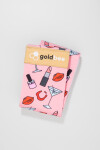 Posilovací guma BeBooty Ladies růžová-vzor - GoldBee S