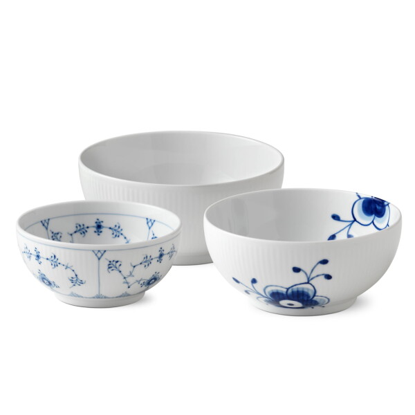 Royal Copenhagen Porcelánové misky Gifts With History – set 3 ks, bílá barva, porcelán,