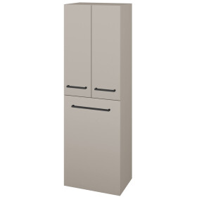 Dřevojas - Vysoká skříň s košem na prádlo DOS SVD3K 50 - N07 Stone / Úchytka T06 / N07 Stone 209780H