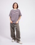 Tričko Carhartt WIP W' S/S Ezra T-Shirt Ezra Stripe, Cozy Purple