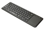 EVOLVEO WK32BG černá bezdrátová klávesnice touchpadem WK32BG