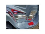 Mamido Dětská elektrická motorka stříbrná