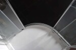 POLYSAN - LUCIS LINE čtvrtkruhová sprchová zástěna, 1000x1000, R550, čiré sklo DL3015