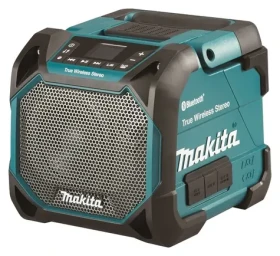 Makita DMR 203 / Aku stavební reproduktor / Bluetooth 5.0 / 3.5 mm jack / IP65 / bez aku (DMR203)