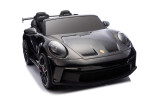 Mamido Elektrické autíčko Porsche 911 GT3 XXL | 24V14Ah | 4x200W | Pro 2 děti | Lakované černé
