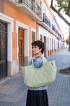 Nákupní taška Reisenthel Loopshopper L Puffer iced matcha
