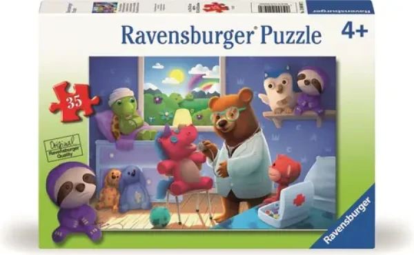 Ravensburger Puzzle: Plyšová pohotovostní služba