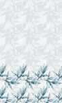 Ubrus Blue Leaves Dunicel® 138 cm x 220 cm Duni Ubrus Blue Leaves Dunicel® 138 cm x 220 cm Duni