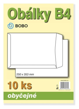 Obálky B4 obyčejné (bal.10ks)