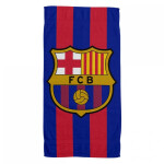 Plážová osuška FC Barcelona blaugrana Jr 118569 70x140 cm Vícebarevné