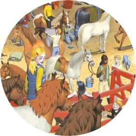 DJECO Puzzle Observation: Koně
