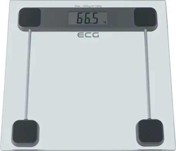 ECG OV 137 Glass / osobní váha / maximálně 180 kg / přesnost 100 g / LCD / tvrzené sklo / 2x AAA baterie (100001355967)