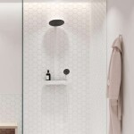 HANSGROHE - Pulsify S Sprchový set s termostatem, průměr 26 cm, 3 proudy, matná bílá 24240700