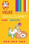 Velké omalovánky koníci a jednorožci