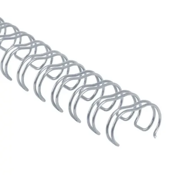 COPIERLAND Drátěné hřbety 2:1 - 25.4mm - stříbrné - 60ks (CL25-23-stribrne)