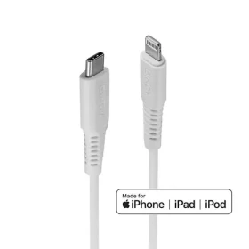 Lindy USB-C - Lightning bílá / Nabíjecí a datový kabel / MFi certifikace / 0,5 m / 480 Mbit/s (31315)