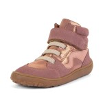 Dívčí celoroční kotníkové barefoot boty TEX GO PINK/GOLD Froddo G3110265-6 - 30