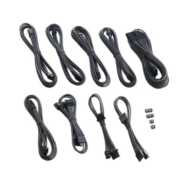 CableMod PRO ModMesh RT-Series Kabel Kits pro ASUS ROG Seasonic - carbon (CM-PRTS-FKIT-NKC-R)