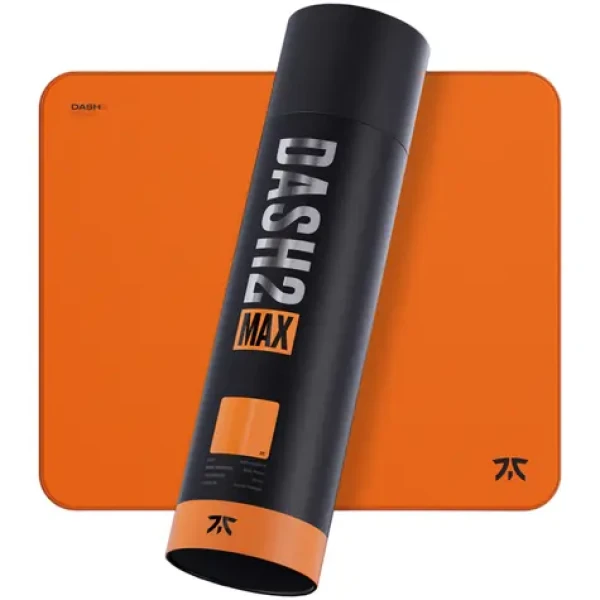 Fnatic DASH2 MAX L oranžová / Herní podložka pod myš / 48 x 40 cm (MP0007-001)