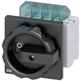 černá 3pólový 6 mm² 16 A 1 spínací kontakt, 1 rozpínací kontakt 690 V/AC Siemens 3LD20031TP51