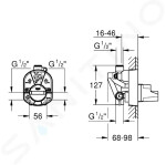 GROHE baterie, chrom