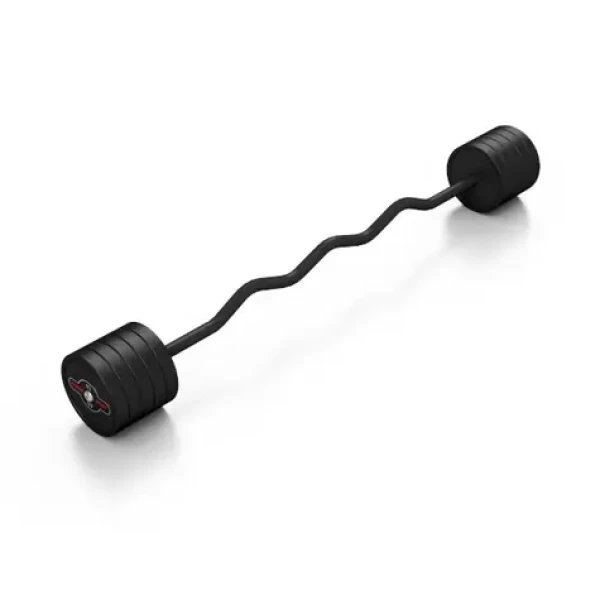 MARBO MW-SG-40-L Lomená, obouruční činka, 40 kg, černá (5901720128430)