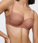 Triumph Signature Sheer – neviditelná podprsenka s kosticemi a odnímatelnými ramínky Triumph TOASTED ALMOND 80F