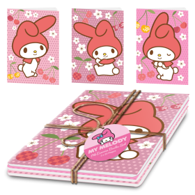 My Melody set sešitů A5, 3 ks - EPEE