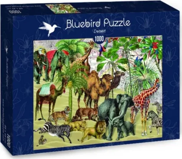 BLUEBIRD Puzzle Poušť