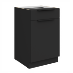 Spodní skříňka Aria 50 D 1F 1S BB - Premium Box Barva korpusu: Bílá, Barva dvířek: GR - Graphite AFM