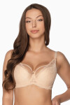 Polovyztužená dámská podprsenka semi soft Gaia BS 931 Veronika 2 béžová 85F