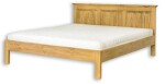 ARTEN (NANO Systems s.r.o.) Rustikální manželská postel POPRAD ACC01 - borovice ROZMĚR: 160 x 200 cm