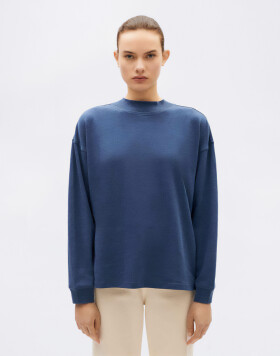 Tričko Thinking MU Dark Heritage Hemp Freire T-Shirt BLUE