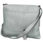 Trendy dámská koženková crossbody kabelka Joselyna new, stříbrná