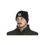 Bennon Čepice LUMOS USB LED Hat nabíjecí černá