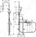 GROHE - Solido Set předstěnové instalace, klozetu Bau Ceramic a sedátka Slim softclose, tlačítka Sail, chrom/bílá 39900000