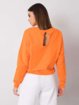 Oranžová mikina XL