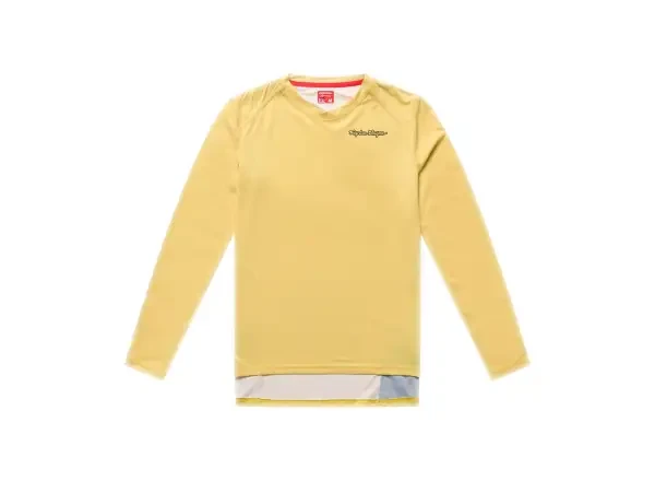 Troy Lee Designs Lilium Pro dámský dres s dlouhým rukávem Butter vel. S
